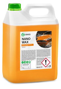 Средство Быстрая Сушка Воск холдный 5кг Nano Wax защитный GRASS 110255, GRASS 110255