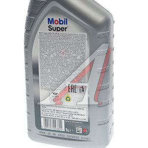 Масло моторное SUPER 3000 XE 5W30 синт.1л MOBIL 152504, MOBIL SAE5W30