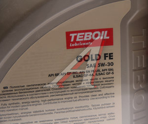 Масло моторное GOLD FE 5W30 синт.4+1л TEBOIL 3470594P, TEBOIL SAE5W30