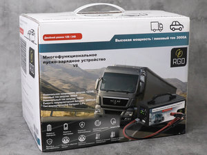 Устройство пусковое 12-24V 3000A 56000мА/ч (power bank) RGD V8