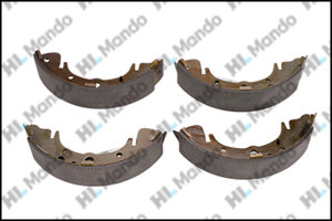 Колодки тормозные HYUNDAI Trajet (-06) KIA Carnival (-01) задние барабанные (4шт.) MANDO MLH10, GS8489, 58305-3AA00