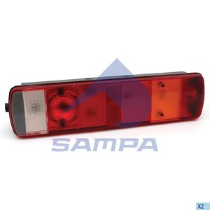 Фонарь задний SCANIA 4,P,G,R,T series правый SAMPA 044.322, 1792374