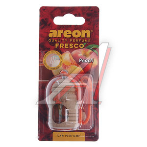 Ароматизатор подвесной жидкостный (персик) Fresco AREON FRTN24, 704-051-324