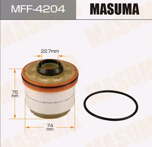 Фильтр топливный TOYOTA Hilux (05-) MASUMA MFF-4204, FE193J, 23390-0L041