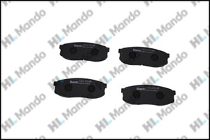 Колодки тормозные TOYOTA Land Cruiser 200 LEXUS LX450,570 (07-) задние (4шт.) MANDO MPT41, GDB3491, 04466-60120/04466-0C010