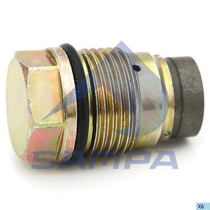 Клапан IVECO MERCEDES RENAULT VOLVO ограничения давления SAMPA 091.001, 1110010013, 4938005