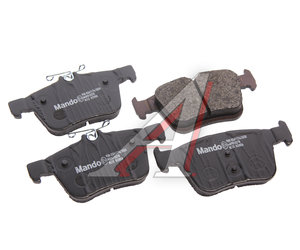 Колодки тормозные VW Golf 7 AUDI A3 (12-),TT (14-) задние (4шт.) MANDO MBF015278, GDB1957, 8V0698451B/8V0698451/5Q0698451C/8V0698451A/5Q06984