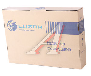 Радиатор ГАЗ-2217,33021 алюминиевый 2-х рядный Н/О (Heavy Duty) LUZAR LRc0304, 330242А-1301010-10, 330242-1301010