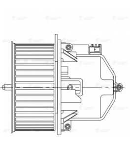 Мотор отопителя LAND ROVER Freelander 2 VOLVO S80,V70,XC60,XC70 LUZAR LFH10122, LR016627