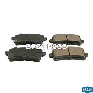 Колодки тормозные HAVAL Jolion (21-) задние (4шт.) KRAUF BPZ1158CS, 3502116XGW02A