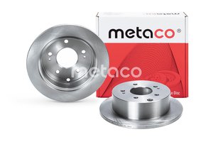 Диск тормозной MITSUBISHI Eclipse (05-),Galant (03-) задний (1шт.) METACO 3060-185, 4615A110, 4615A056