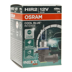 Лампа 12V HIR2 55W PX22d +100% 5000K Cool Blue Intense NextGen OSRAM 9012CBN, O-9012CBN