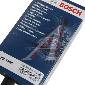 Ремень приводной поликлиновой 5PK1390 BOSCH 1987947864