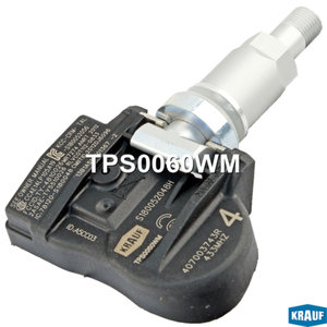 Датчик давления в шине RENAULT Megane 3 KRAUF TPS0060WM, TPS0060, 407003743R