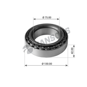 Подшипник ступицы MERCEDES SCANIA MAN SAF BPW наружный (33215) (75х130х41) MANSONS 300.017, 300017, 260998