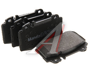 Колодки тормозные MERCEDES W163 (98-05),W220 (98-05),W129 передние (4шт.) MANDO MBF015154, GDB1454, A004420902065/A0054209520/A1634201020/A1634200820