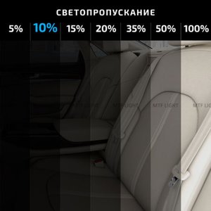 Пленка тонировочная 10% 0.75х3м Charcoal Original Light MTF CWF7510, 02434