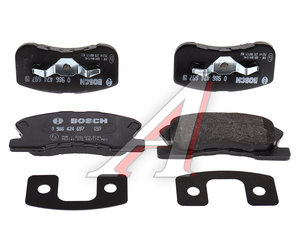 Колодки тормозные TOYOTA Duet (98-04) передние (4шт.) BOSCH 0986424697, PN6427, 04491-97401