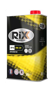 Масло моторное TP N SP 0W20 синт.1л RIXX RX0001TPN, RIXX SAE0W20