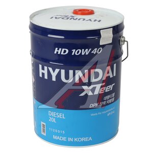 Масло дизельное XTeer HD 7000 10W40 синт.20л HYUNDAI 1120015, HYUNDAI 10W40 XTeer