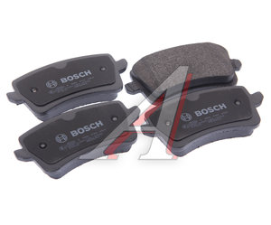 Колодки тормозные AUDI A4,A5,Q5 (08-15) задние (4шт.) BOSCH 0986494254, 8K0698451