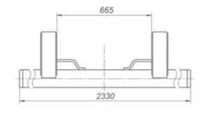 Буфер КАМАЗ-65115 задний ROSTAR 65115-2804005