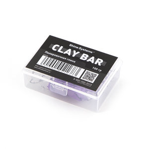 Глина полировочная 100гр Clay Bar SHINE SYSTEMS SS530, SHINE SYSTEMS SS530