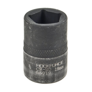 Головка торцевая 1/2" 19мм 5-ти гранная ударная L=40мм ROCKFORCE RF-65019