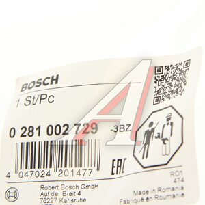 Датчик коленвала MAZDA BT-50 BOSCH 0281002729, WE01-18-221A