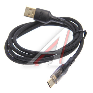 Кабель USB Type C 1м черный XO NB229 Black