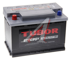 Аккумулятор TUBOR Synergy 76А/ч 6СТ76(1), 4607008887143