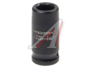 Головка торцевая 1/4" 7мм ударная L=35мм ROCKFORCE RF-42507