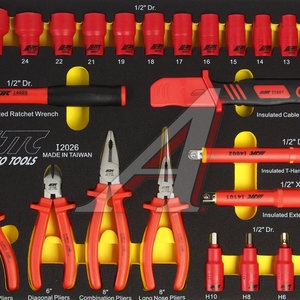 Набор инструментов 115 предметов изолированных комплект JTC JTC-I4115S