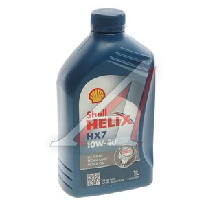 Масло моторное HELIX HX-7 10W40 A3/B4/SN+ п/синт.1л SHELL 550053736, SHELL SAE10W40