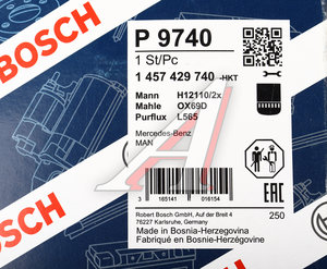 Фильтр масляный MERCEDES (дв.OM421,422,402,403) MAN M90 BOSCH 1457429740, OX69D, 5001846631/A4021800009/51.05504.0069