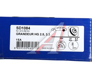 Диск тормозной HYUNDAI Grandeur (11-) KIA Optima (10-) задний (1шт.) SANGSIN SD1084, DF4980, 58411-3S100/58411-3K100/58411-3K110