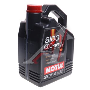 Масло моторное 8100 ECO-NERGY 0W30 синт.5л MOTUL 113555, MOTUL SAE0W30