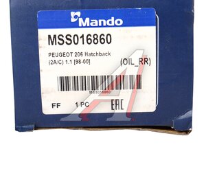 Амортизатор PEUGEOT 206 (99-) задний левый/правый газовый MANDO MSS016860, 341249/441110/351025/741069, 5206.Q4/5206.T8/5206Q5