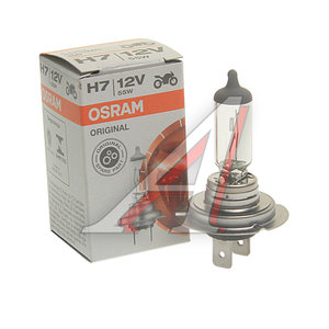 Лампа 12V H7 55W PX26d OSRAM 64210MC, O-64210MC, АКГ 12-55 (Н7)