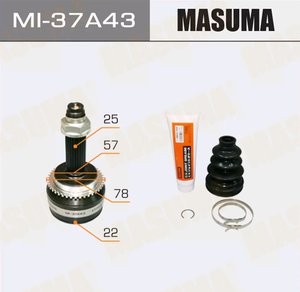 ШРУС наружный MITSUBISHI Lancer комплект MASUMA MI-37A43, CO3657A, MR580374