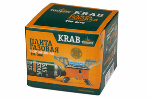 Плита газовая портативная Krab TOURIST TM-300