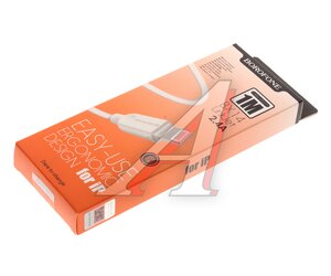 Кабель iPhone (5-) 2м BOROFONE BX14 белый, 00066