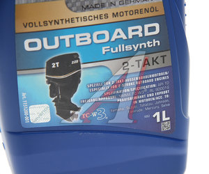 Масло моторное для 2-х тактных двигателей лодок OUTBOARD Fullsynth синт.1л RAVENOL 1151200-001, RAVENOL