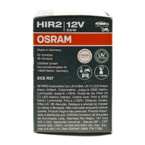 Лампа 12V HIR2 55W PX22d +100% 5000K Cool Blue Intense NextGen OSRAM 9012CBN, O-9012CBN