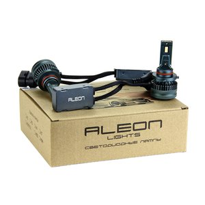 Лампа светодиодная 12/24V H7 PX26d 6000K 5500Lm (2шт.) ALEON AL-F6-H7