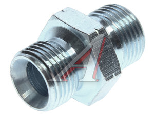 Переходник BSP(Ш)3/8"-BSP(Ш)3/8" ZHHMC 1B-06 SHMC