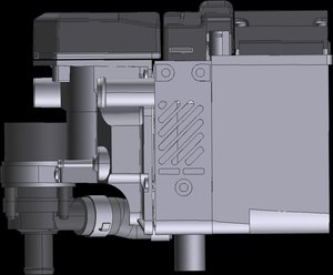 Подогреватель предпусковой дизельный Water Heat WD5 12В 5.0кВт с МК ЭЛЕМЕНТ 20.1504.05.1000