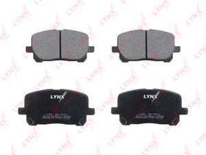 Колодки тормозные TOYOTA Avensis (01-09),Matrix (01-04) передние (4шт.) LYNX BD7531, BD-7531, 04465-44100/04465-44090