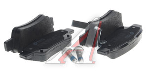 Колодки тормозные HONDA CR-V 3 (07-) задние (4шт.) REMSA 1290.02, GDB3446, 43022-SWW-G01/43022-SWW-G02