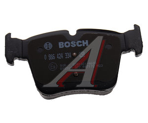 Колодки тормозные MERCEDES C (W205) передние (4шт.) BOSCH 0986424334, GDB2070, A0084203620